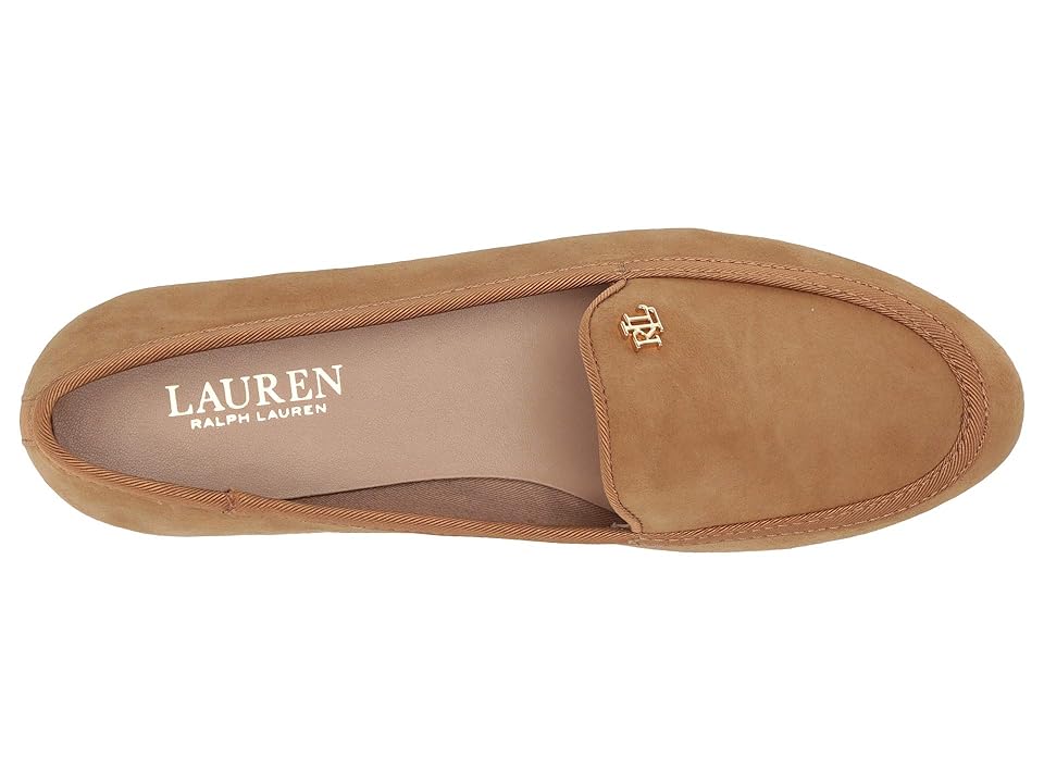 

LAUREN Ralph Lauren Clair (Toast/Toast Kid Suede/Grosgrain) Women's Shoes, Tan