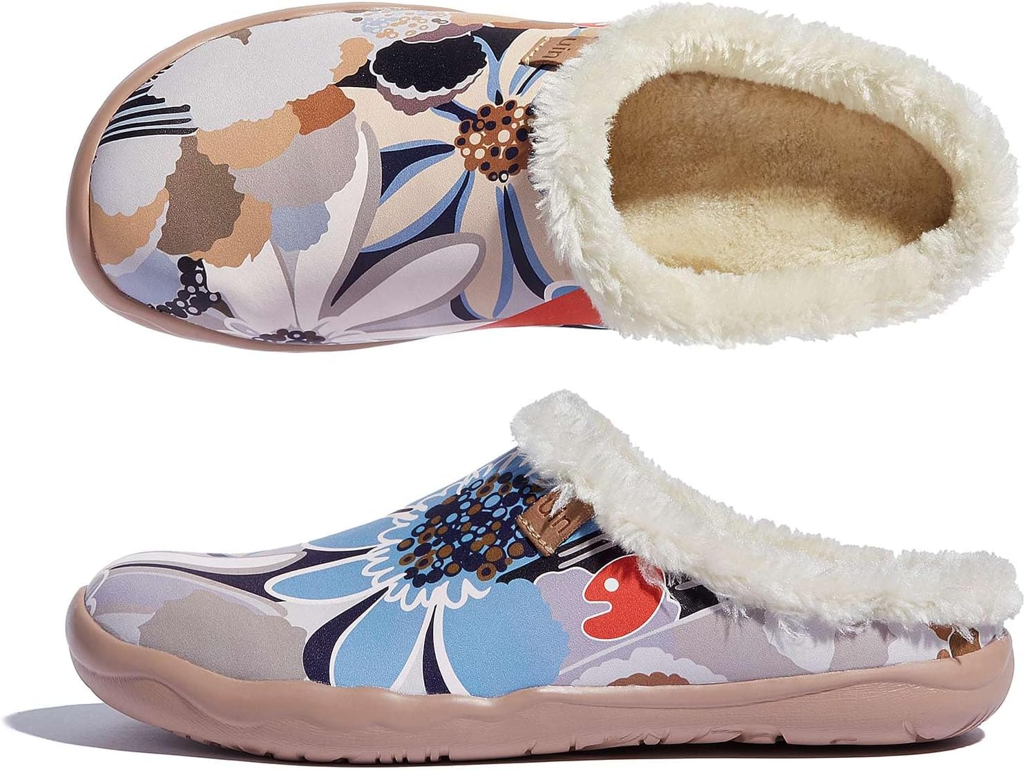 UIN Women's Mules - Comfort Travel Art Design