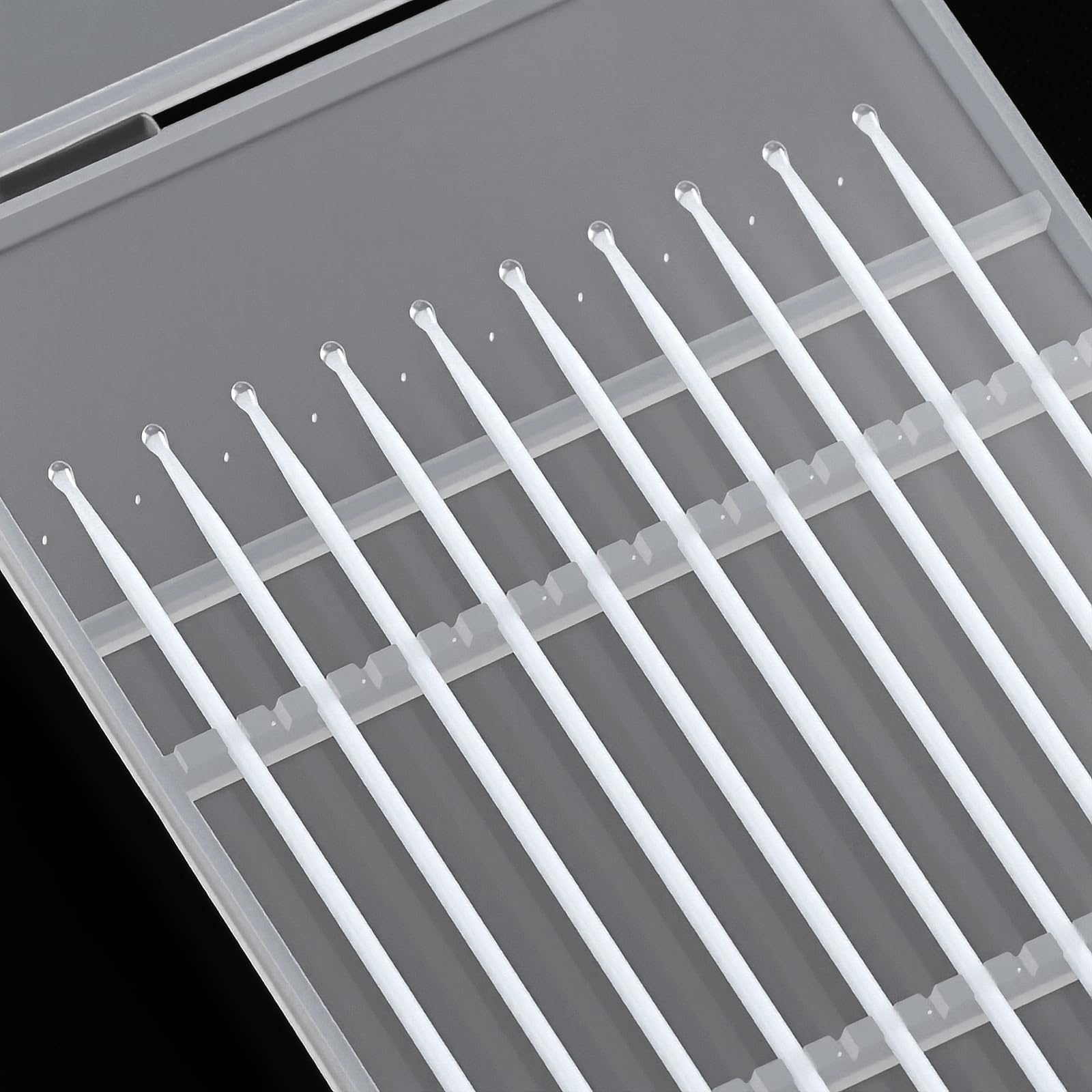 AAnoutuo ESD Safe Cleaning swabs (1.5mm /0.06 inch) for Electronics- Silicone Sticky Swab Gel for Cleaning Camera sensors, Lens,PCB, SMT,