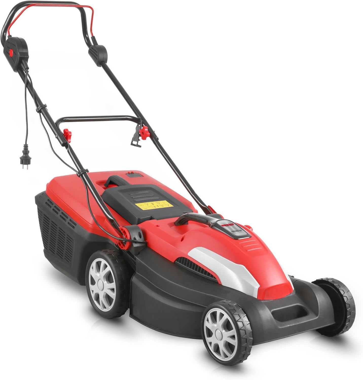 Black Decker Elektro-Rasenmäher mit Fahrradlenker-Griffdesign BEMW481BH ...