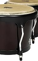 Vista 5 de Lp Lpa601 Aspire Bongos de roble con herrajes negros de madera oscura