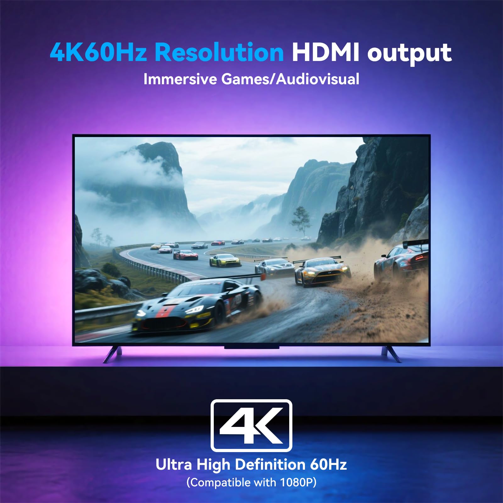 VEDINDUST HDMI ARC Audio Extractor Splitter Adapter 4K@60Hz HDMI Fiber Optic Adapter to 3.5mm Converter Splitter SPDIF TOSLINK Fiber Optic and 3.5mm Stereo Audio, Supporting LPCM 7.1/DTS/DSD