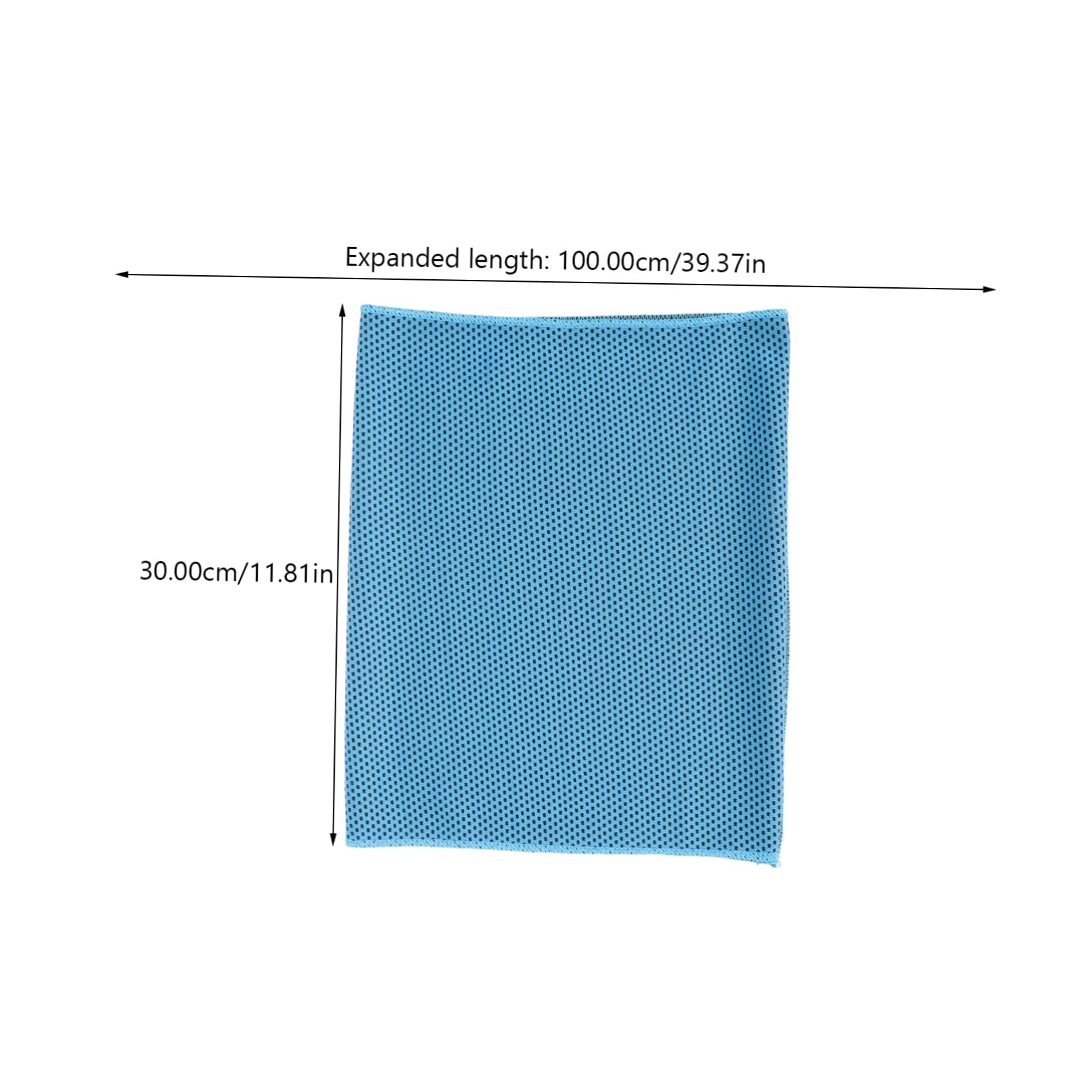 Toddmomy 4pcs Cooling Towels Microfiber Sports Yoga Golf Workout Towels Breathable Summer Cooling