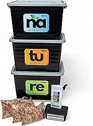 Composteira Doméstica Minhocário 105l - Produza seu próprio adubo por compostagem