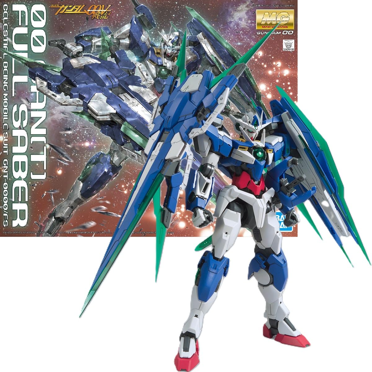 Amazon | 【MG】GNT-0000/FS ダブルオークアンタフルセイバー 機動戦士