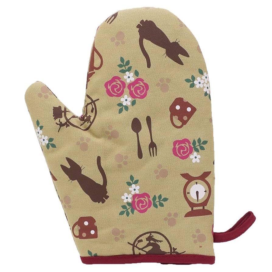 Amazon｜丸眞 鍋つかみ・ミトン ジブリ 魔女の宅急便 ジジ 27