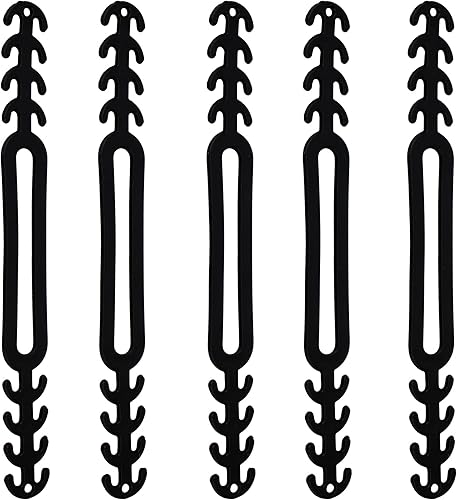 TUOKI Máscara ajustable de extensión máscara protectora para los oídos máscara antideslizante juego de 5 multicolor