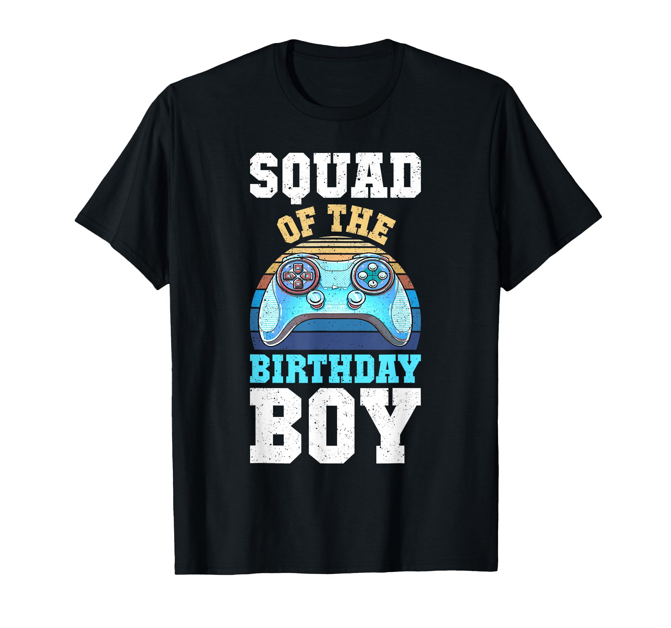 Squad of the Birthday Boy Matching Video Gamer Birthday T-Shirt