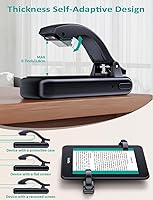 Vista 2 de Girador de páginas con control remoto para Kindle: [grosor autoadaptativo] RF Page Turner Clicker para Kindle Paperwhite, Oasis, Kobo, eReaders