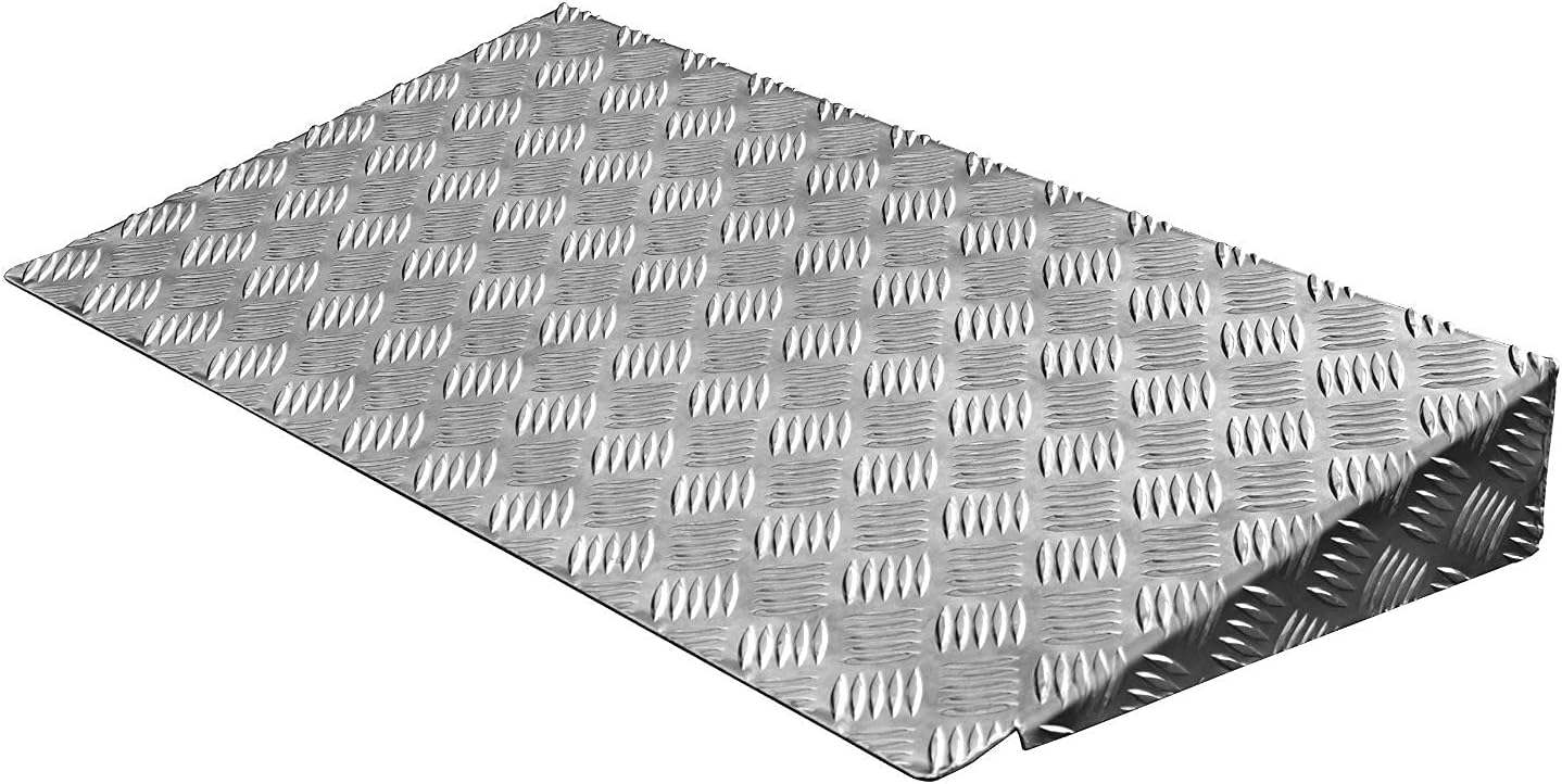 Avonstar Door Ramp British Made (2 inch high) Silver