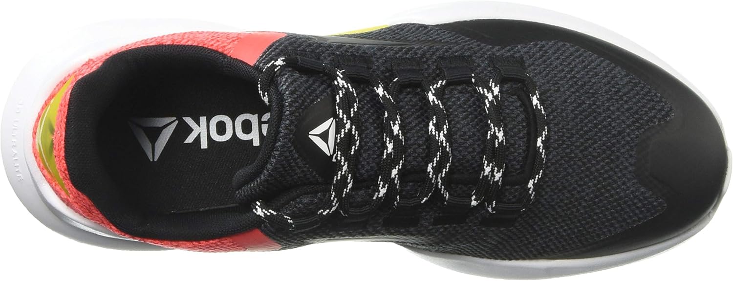 Reebok Women's Split Fuel 8 Wide Black/True Grey/Neon Red/Primal Red/Go Yellow/White