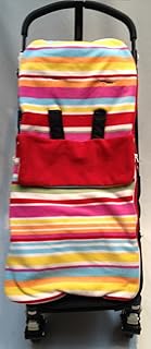 Snuggle saco/Cosy Toes Compatible con Uppababy Cochecito Cochecito de vista Cruz G-Luxe Candystripe