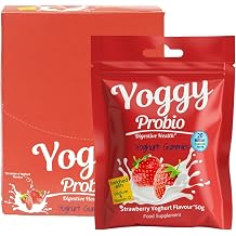 YOGGY ProBio Yoghurt Gut Health Gummies,10 Gummies per Pack, 10 Packs