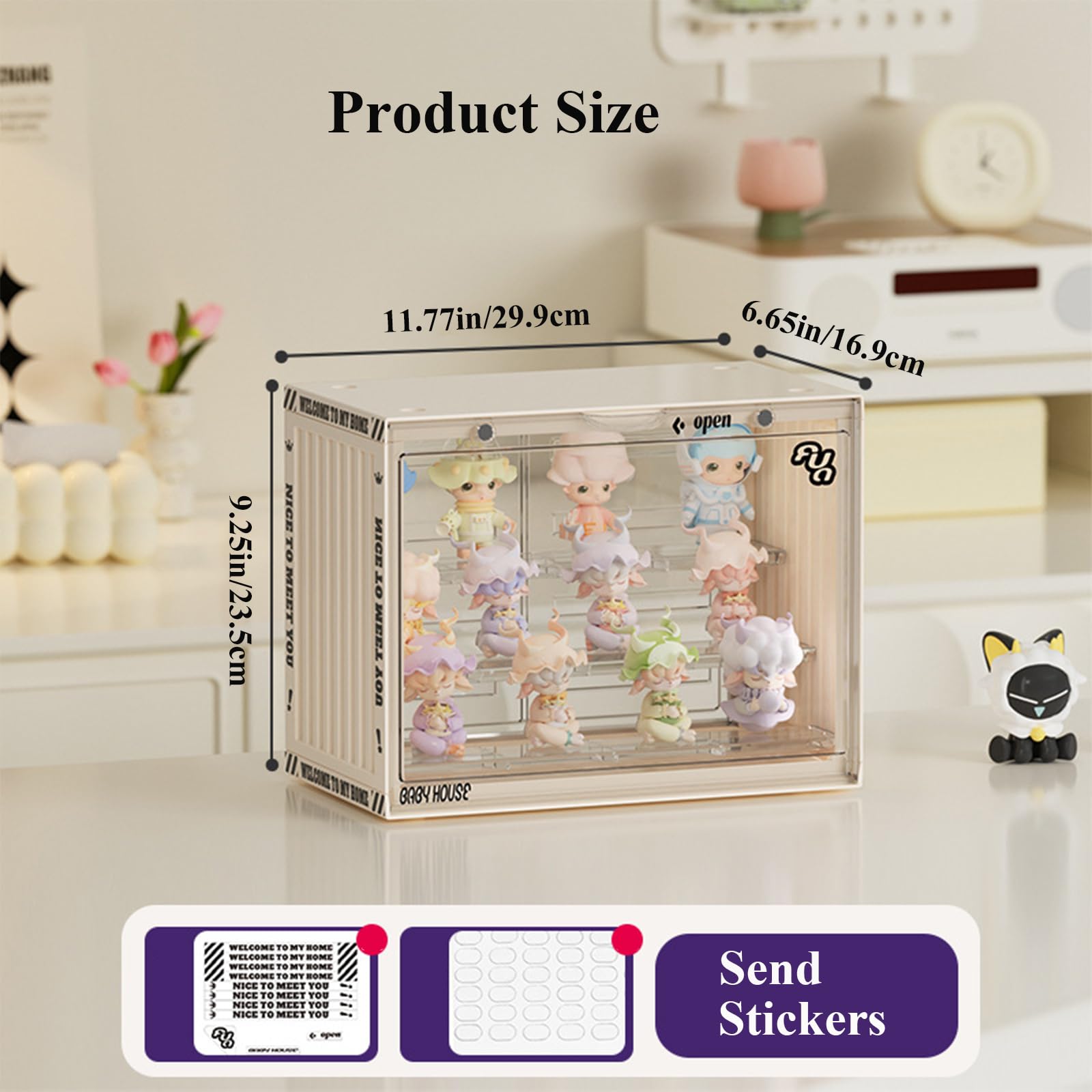 Expositores De Acrílico Transparentes - 3 Piezas Para Mostrar Zapatos, Juguetes O Cosméticos