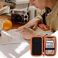 Vista 5 de Aproca Funda compatible con Calculated Industries 4065 4080 Construction Master Pro Calculadora, bolsa de almacenamiento portátil para accesorios