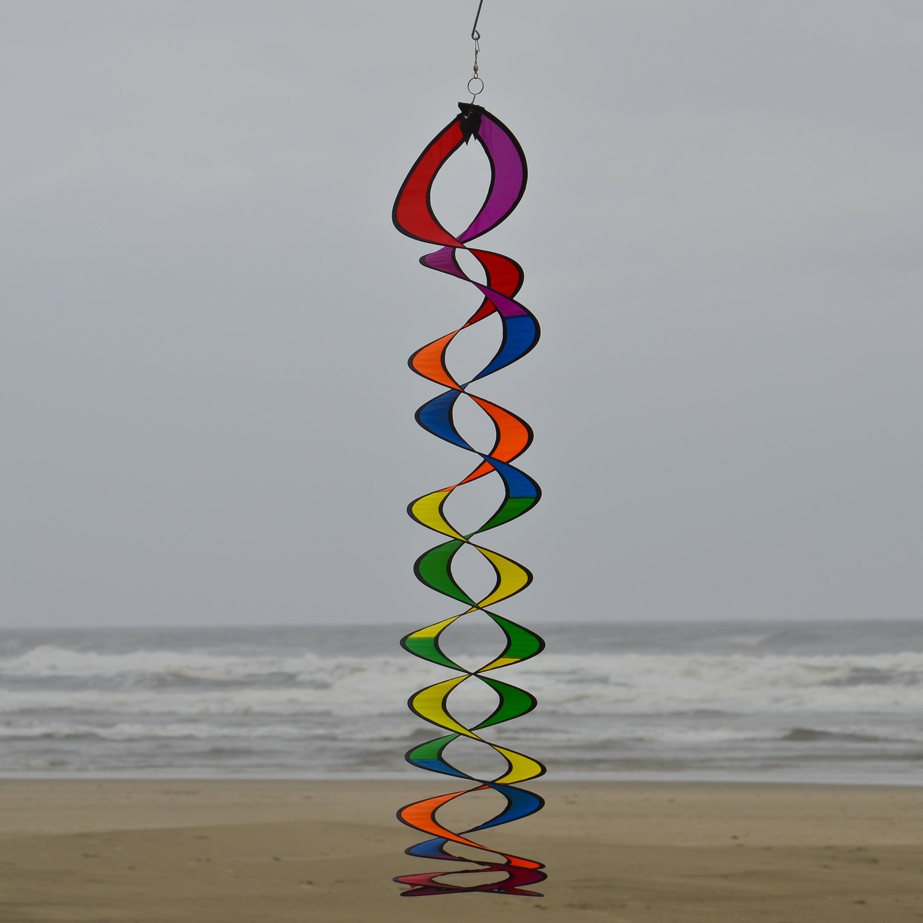 Rainbow Curlie Duet Wind Spinner - Thumbnail 4