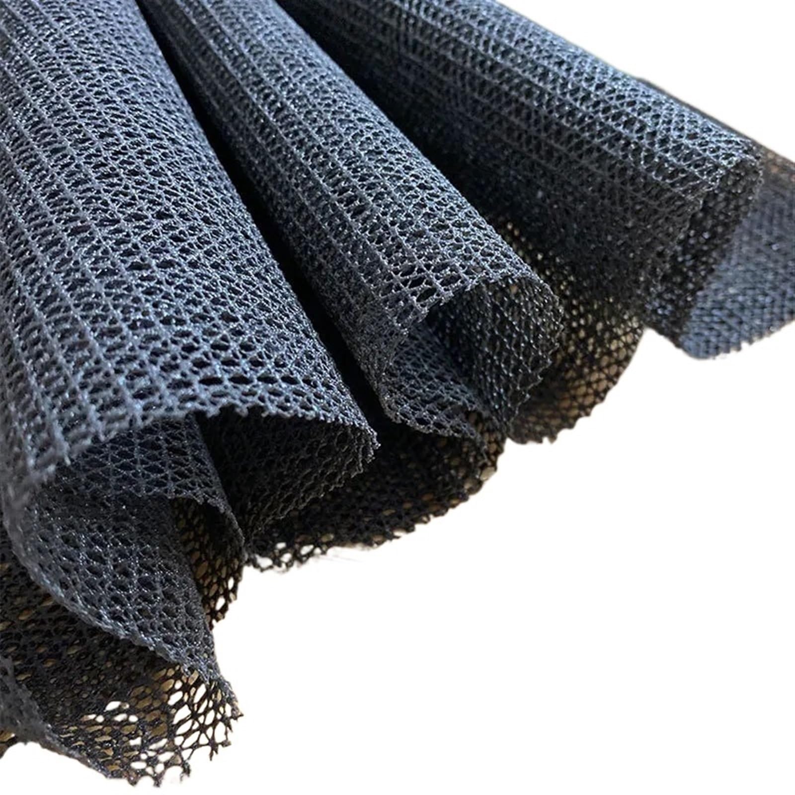 Tapis antidérapant 2PCS Schwarze rutschfeste Unterlage, rutschfeste PVC-Matte, rutschfestes Schaumnetz, rutschfeste Teppichmatte, rutschfeste Kissentisch-Antirutschmatte