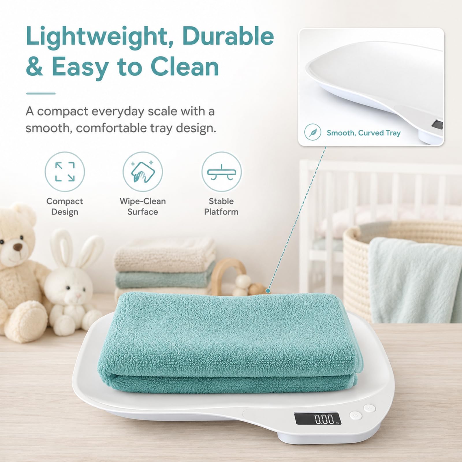 Digitale Waage für Haustiere, Tierwaage für Kleine Tiere, Digitale Haustierwaage(g/oz/ml/lb.oz), Hundewaage bis 15 Kg, LCD Digitale Katzenwaage, Tierwaage Kleintiere für Katzen,Haustiere, Küche
