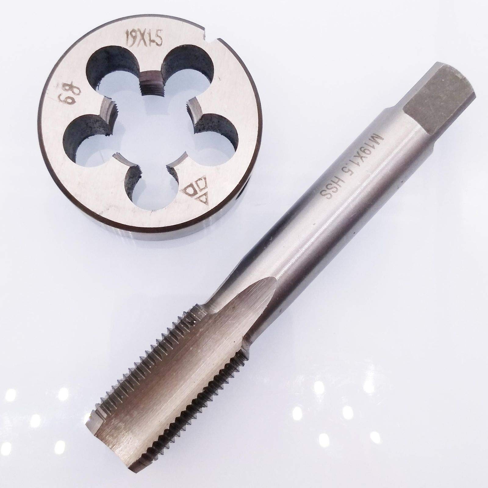 HSS M19 x 1.5mm Tap and M19 x 1.5mm Die Metric Thread Right Hand — Amazon image 4
