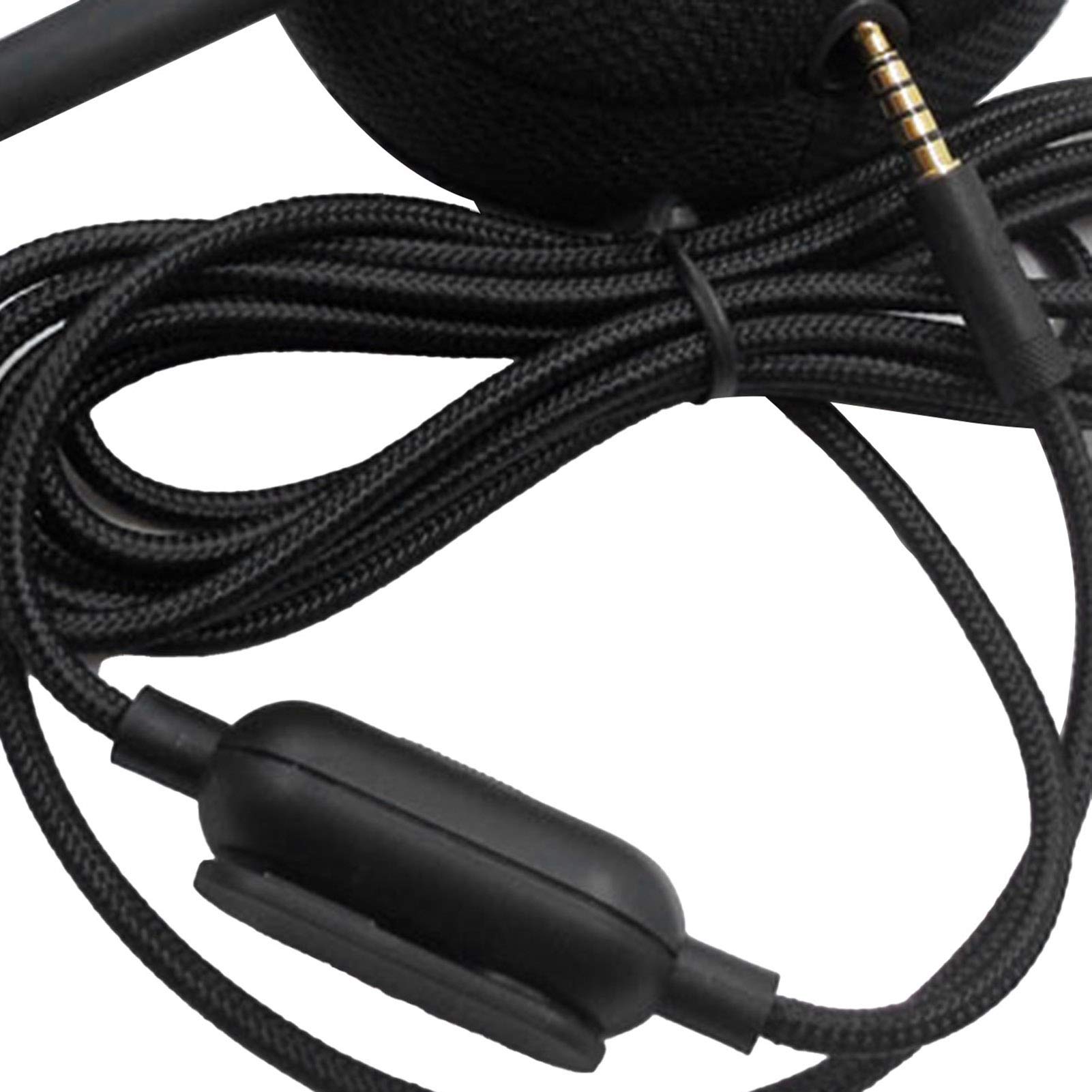 Zamiennik kabla do zestawu słuchawkowego, 3,5 mm kabel audio do słuchawek do gier z regulacją głośności, kabel słuchawkowy zapasowy, kabel jack, dla G433 G233 G Pro G Pro X