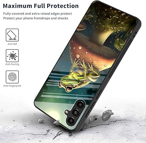 Miniatura 457 de Funda para Samsung Galaxy A13 5G, cuerpo completo resistente de vidrio templado alto+TPU suave parachoques funda protectora para Galaxy A13 5G