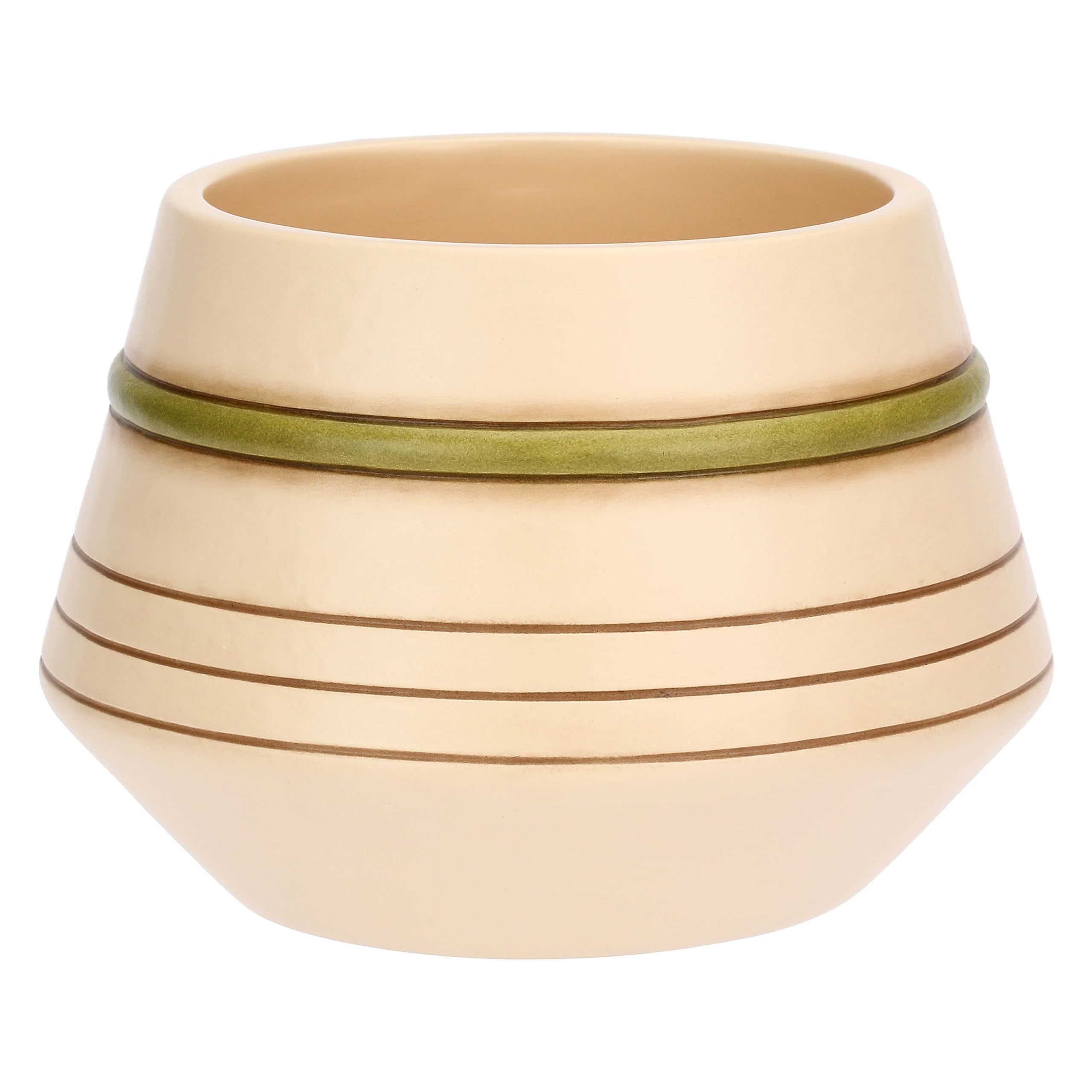 THUN Coprivaso in Ceramica Medio, Ceramica, Collezione Sublime, 20,6 x 20,6 x 14,5 cm