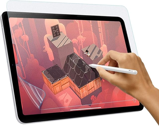 TiMOVO Feel-Paper Screen Protector for iPad Air 5th/4th Generation (10.9 Inch 2022/2020) / iPad Pro 11 All Model (2022&2021&2020&2018), Matte Anti Glare Screen Protector for iPad Air 5/iPad Pro 11