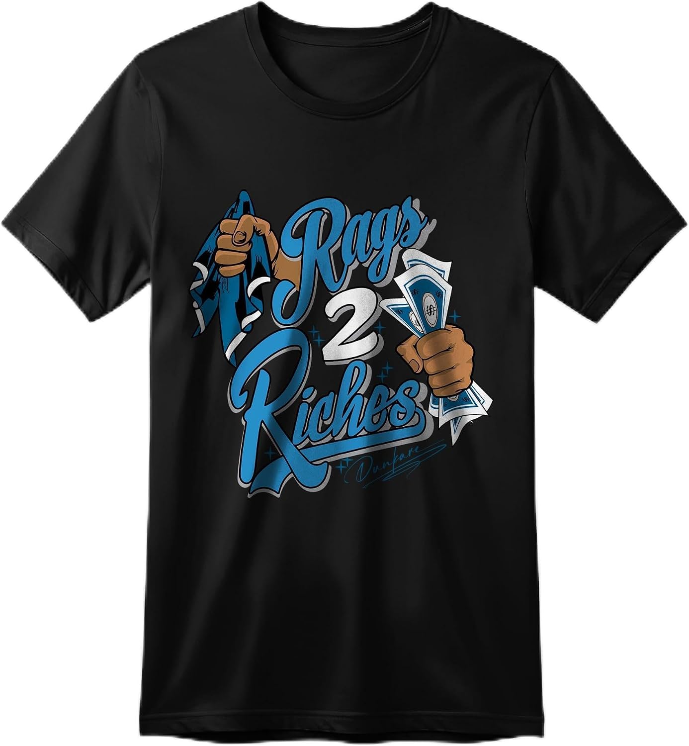 Dunkare Shirt to Match 4 Military Blue Shirt, Hustles Streetwear Military Blue 4s Graphic Tee for Men Women