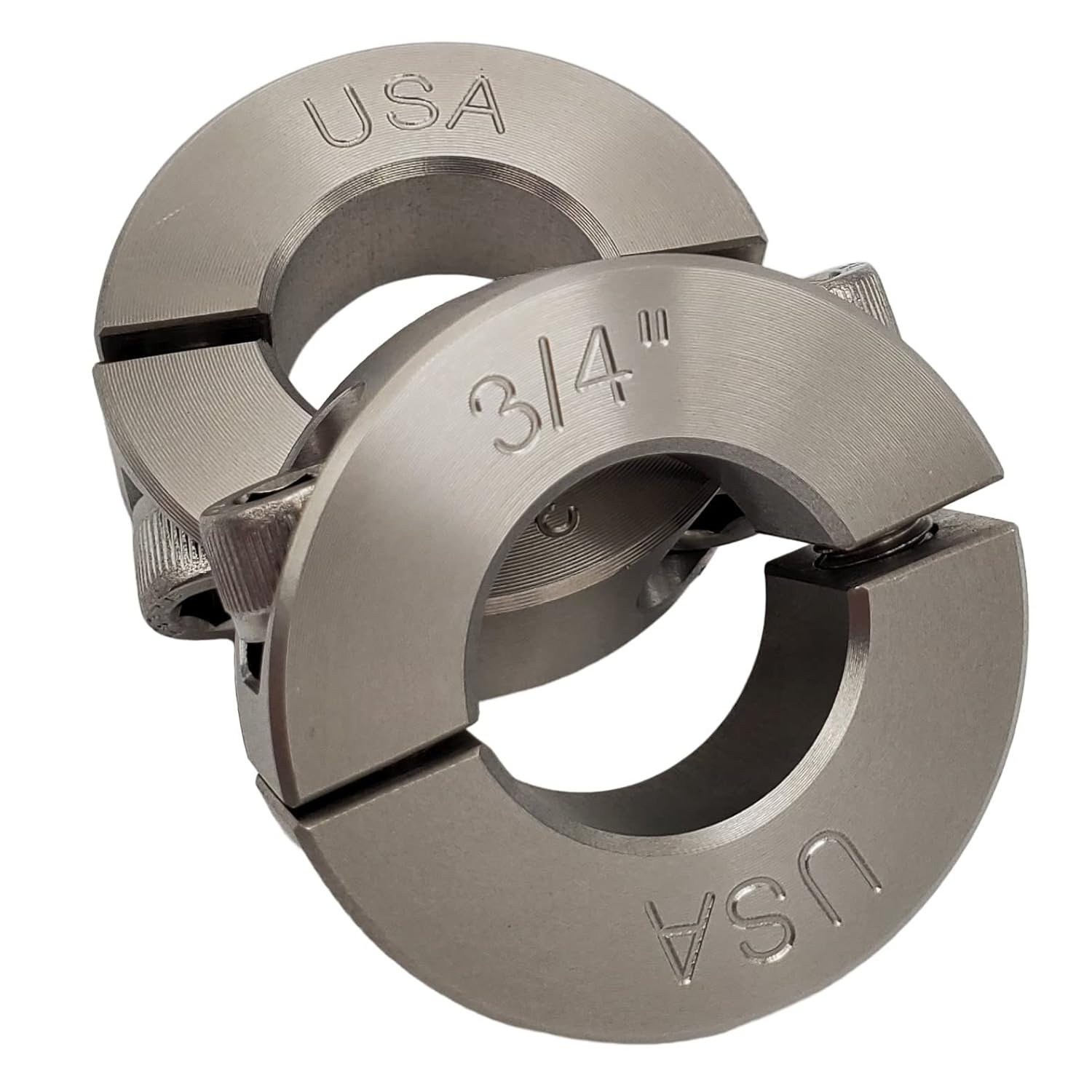 Coastal Shaft Collars 0.75" Bore Diameter Clamping Two