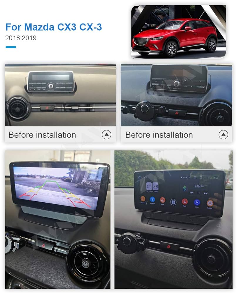 Mazda Bluetoothナビゲーションユニット For 2007-2014 Mazda 2 Gps Radio Wifi Bluetooth Head Unit