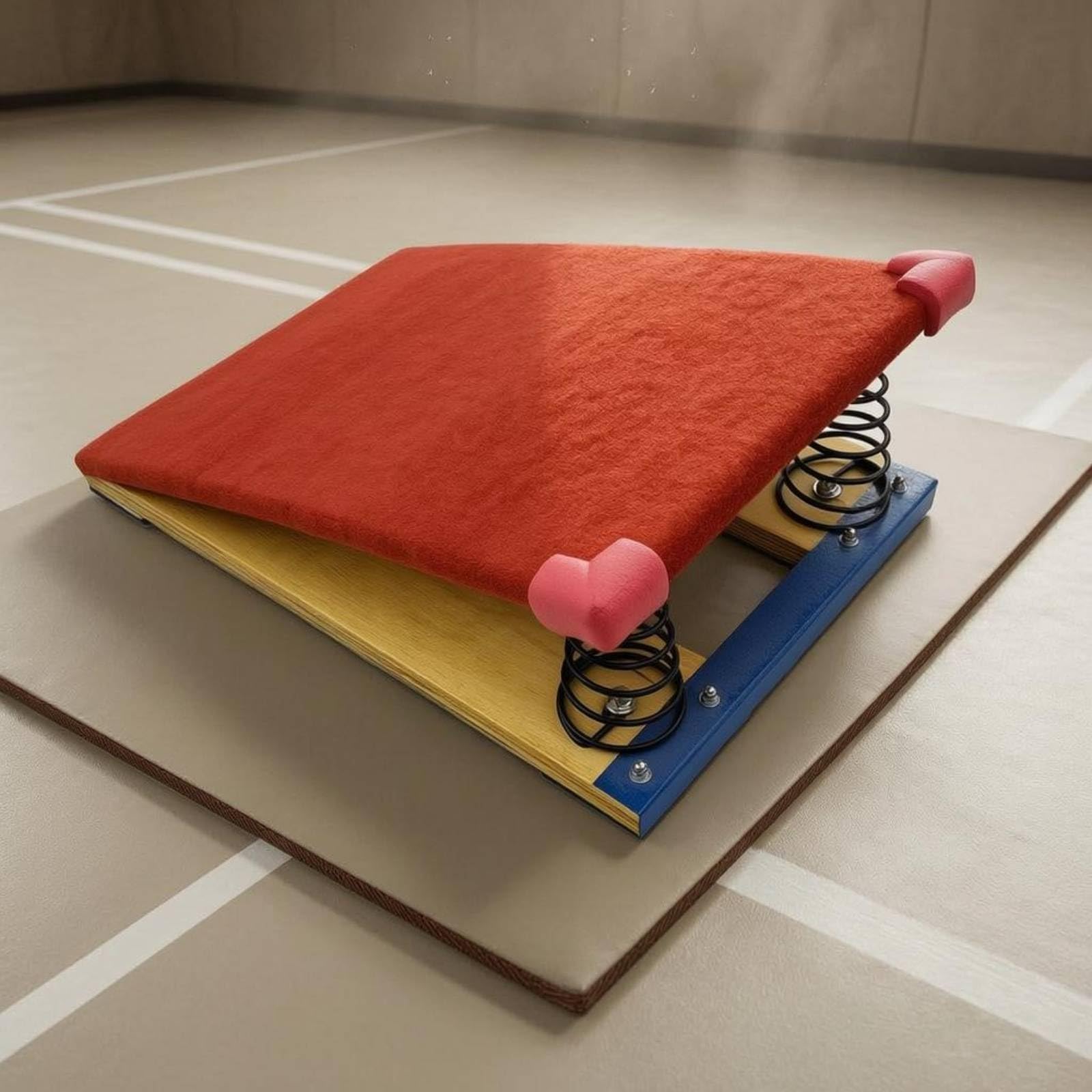Children Springboard - Tavola per saltare per bambini, ginnastica, allenamento, con superficie imbottita imbottita per una comoda e