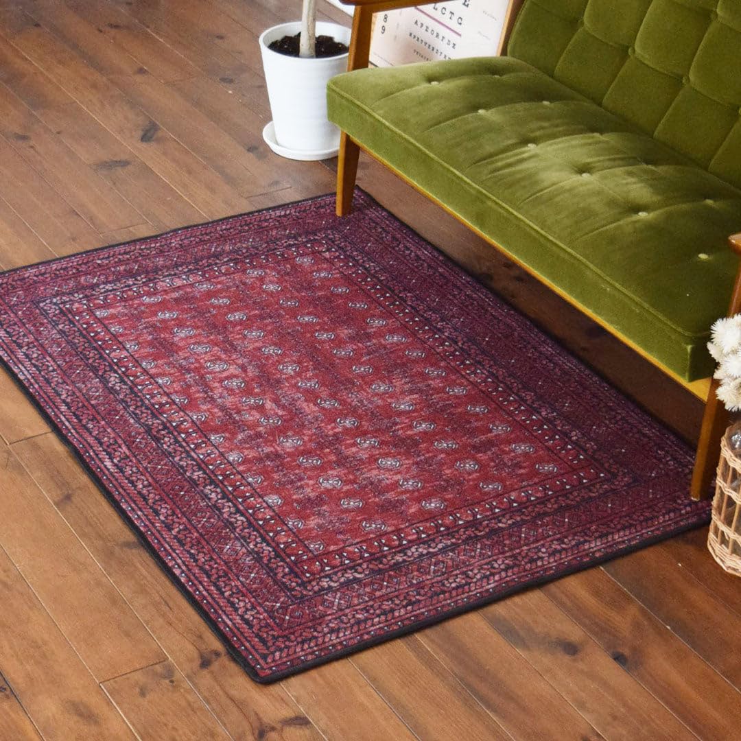 Amazon｜TOCO LIFE おしゃれで洗えるラグマット カーペット アフガン