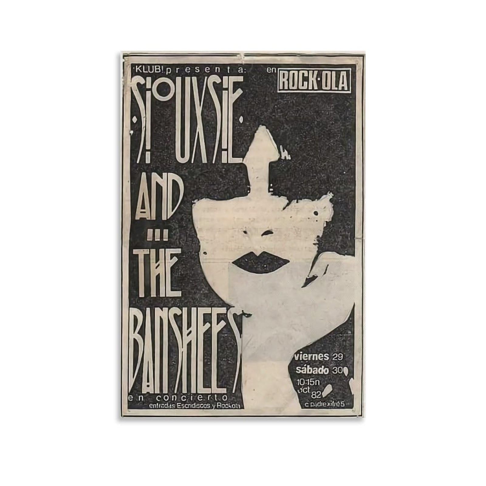 Amazon.com: EWCRU Siouxsie And The Banshees Cool 1 póster de