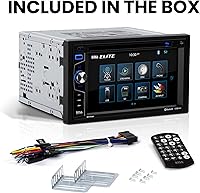 Vista 6 de BOSS Audio Systems Elite BV755B - Sistema estéreo para automóvil, pantalla táctil de doble DIN de 6.2 pulgadas, unidad principal Bluetooth, receptor