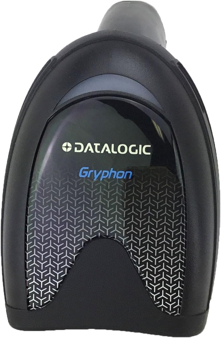 Close-up front view of Datalogic Gryphon GD4590-HD scanner