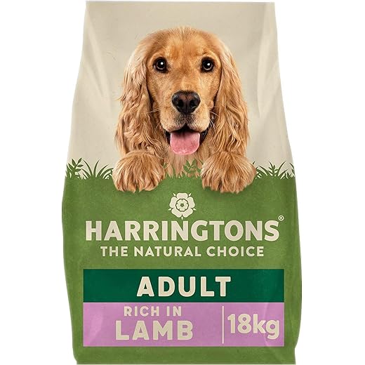 Harringtons Complete Dry Dog Food Lamb & Rice 18kg - Made with All Natural Ingredients