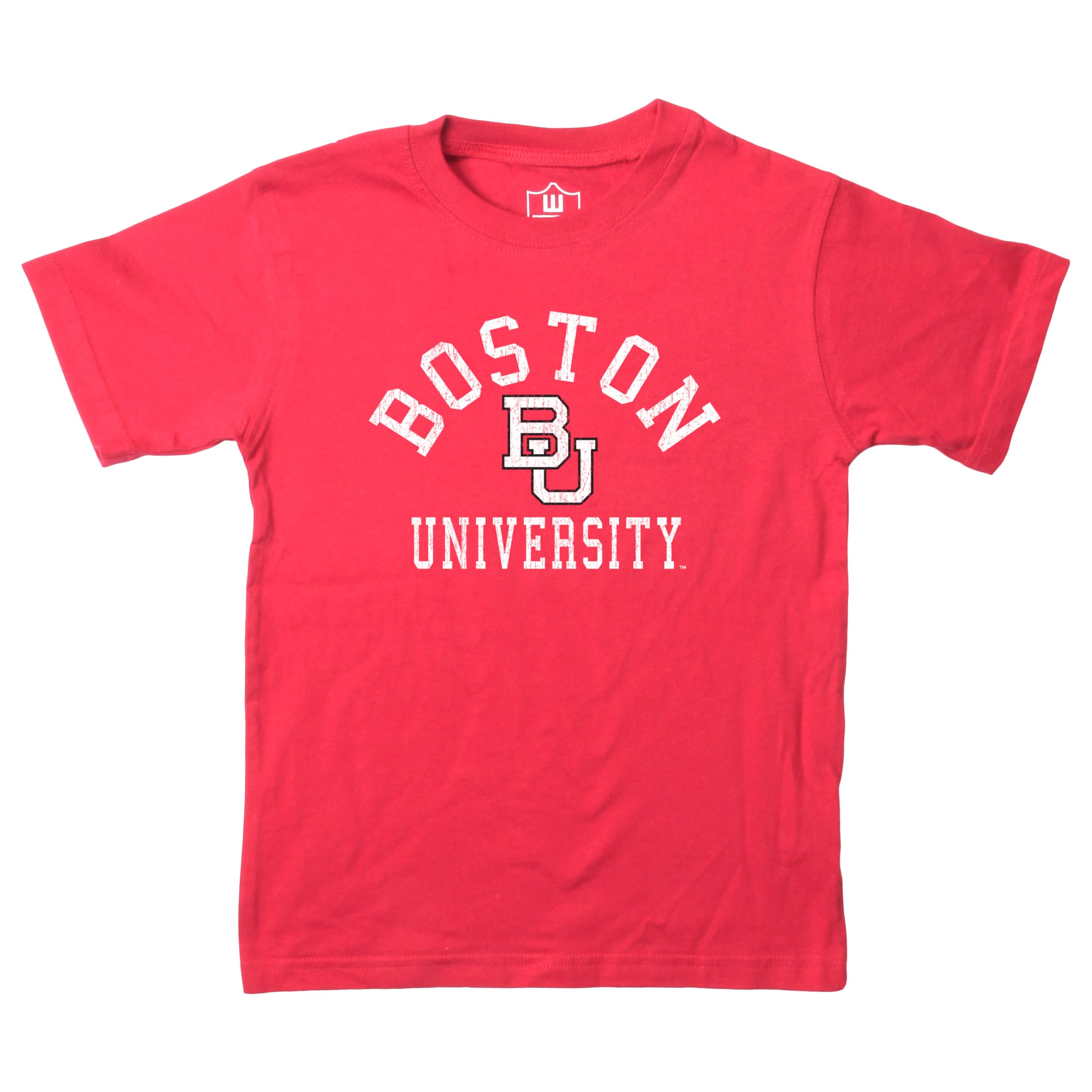 Wes and Willy NCAA Kids S/S Organic Cotton Tee Shirt, North Carolina Tar Heels, L, NC Blue — view 96