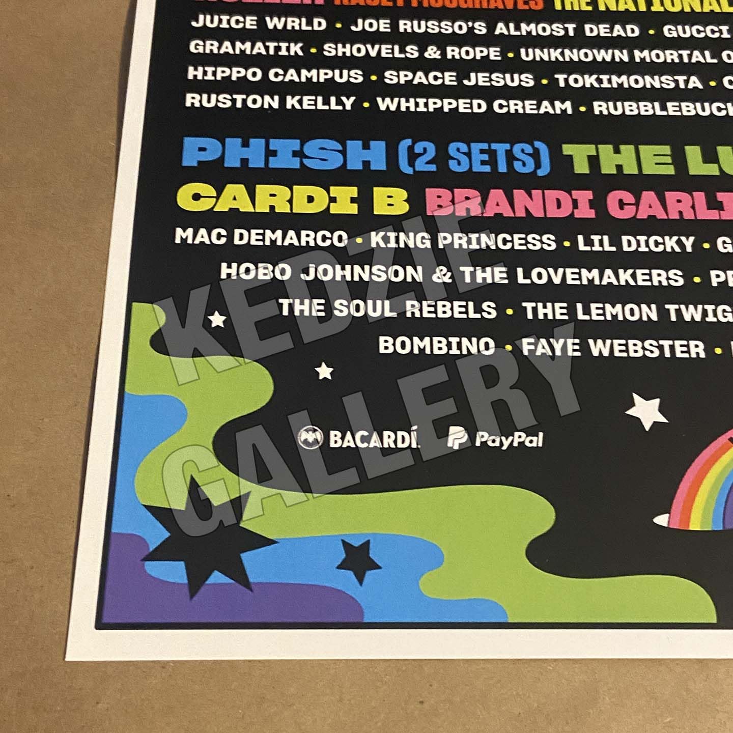 Amazon.com: Bonnaroo Music Festival 2019 FRAMED POSTER Phish