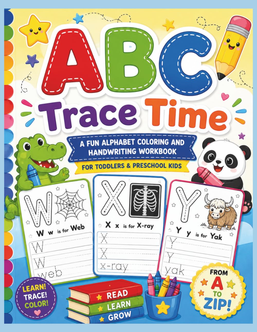 ABC Trade Time Coloring Book