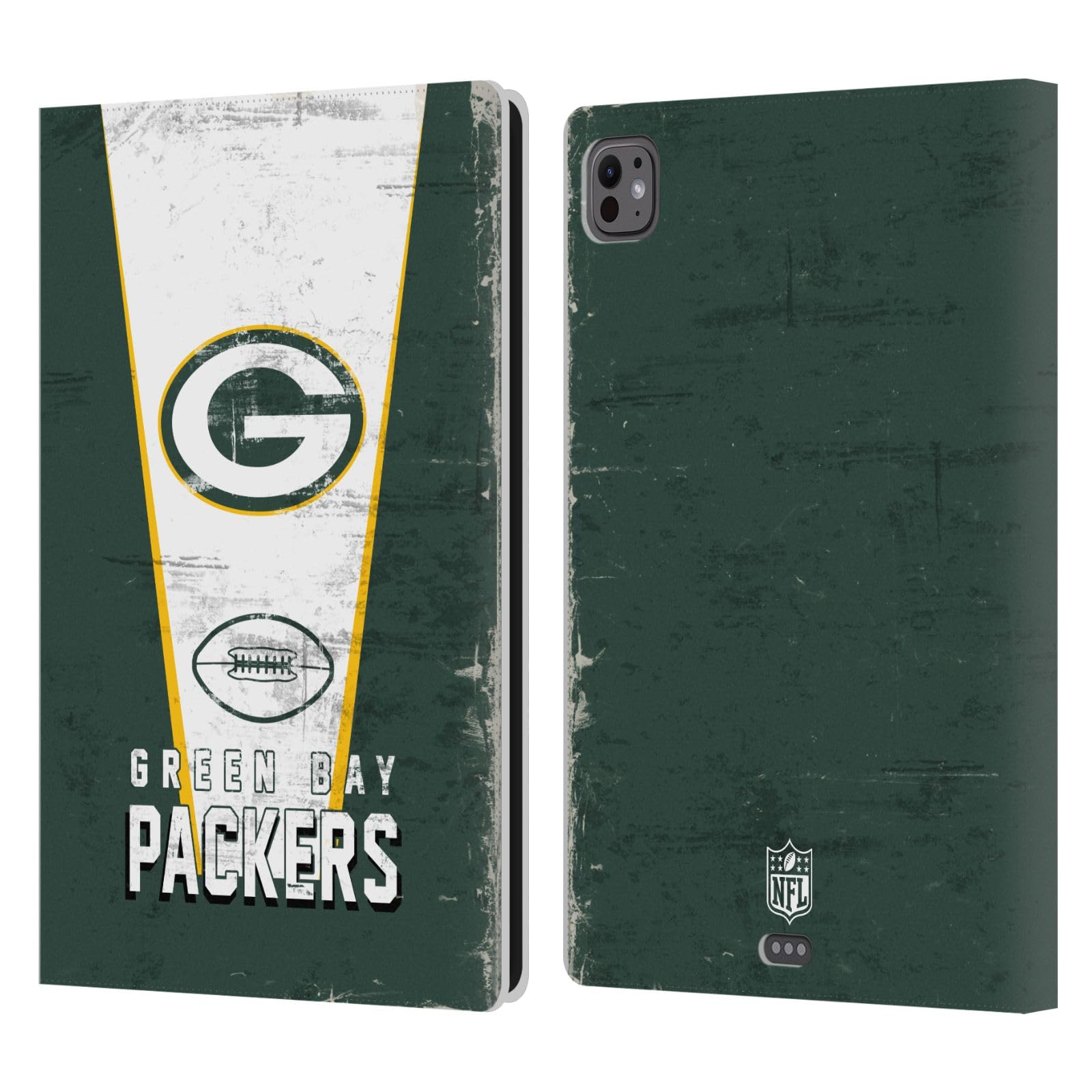 Housse iPad Pro 11 M4 M5 NFL Green Bay Packers avec support vidéo - 7