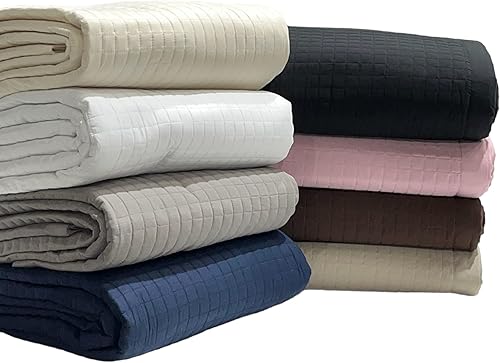 Miniatura 6 de Juego de colcha acolchada de lujo, 3 piezas de microfibra sin arrugas, cómoda colcha con fundas de almohada a juego (tamaño King, azul marino)