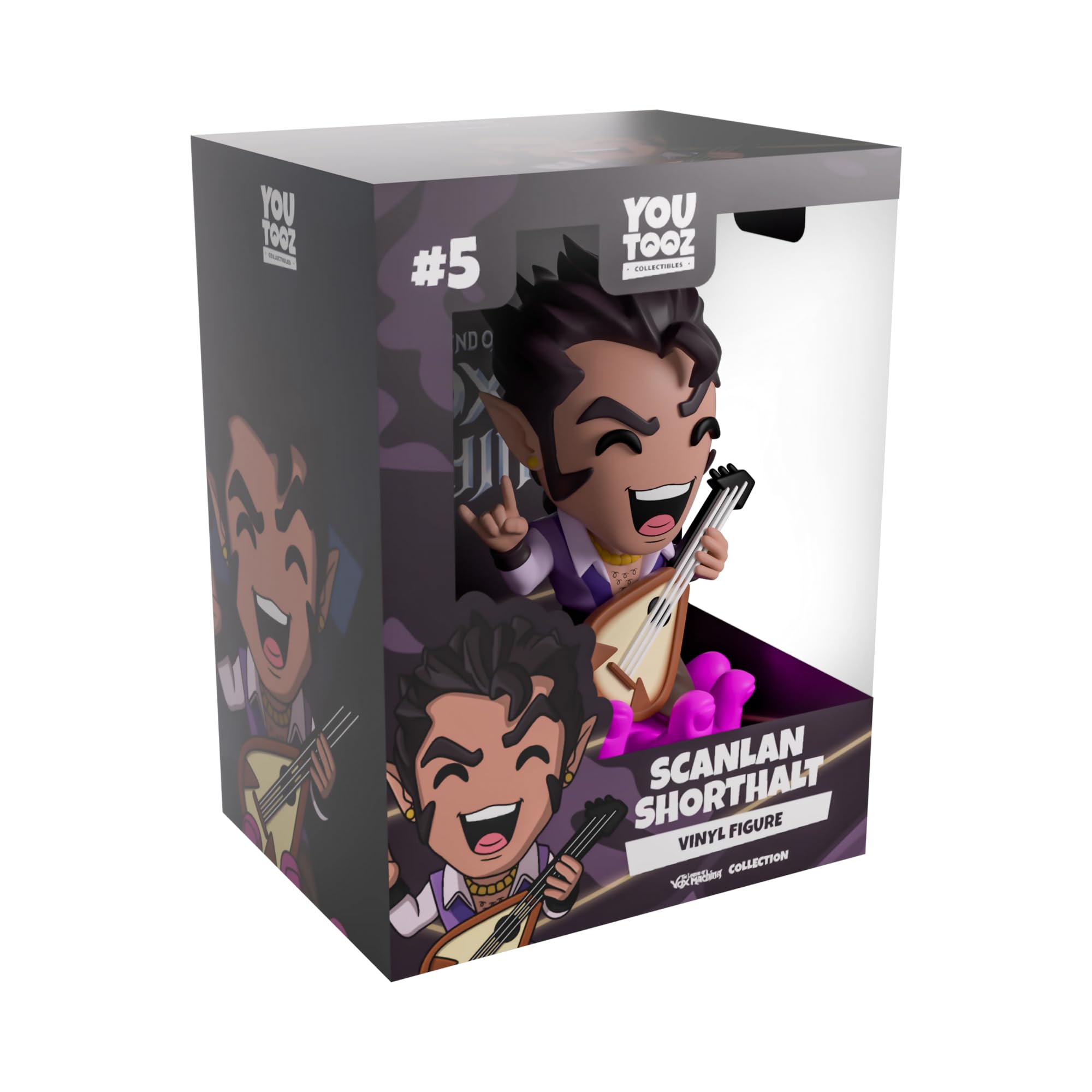 Youtooz The Legend of Vox Machina Vinyl Figure Scanlan Shorthalt 11 cm