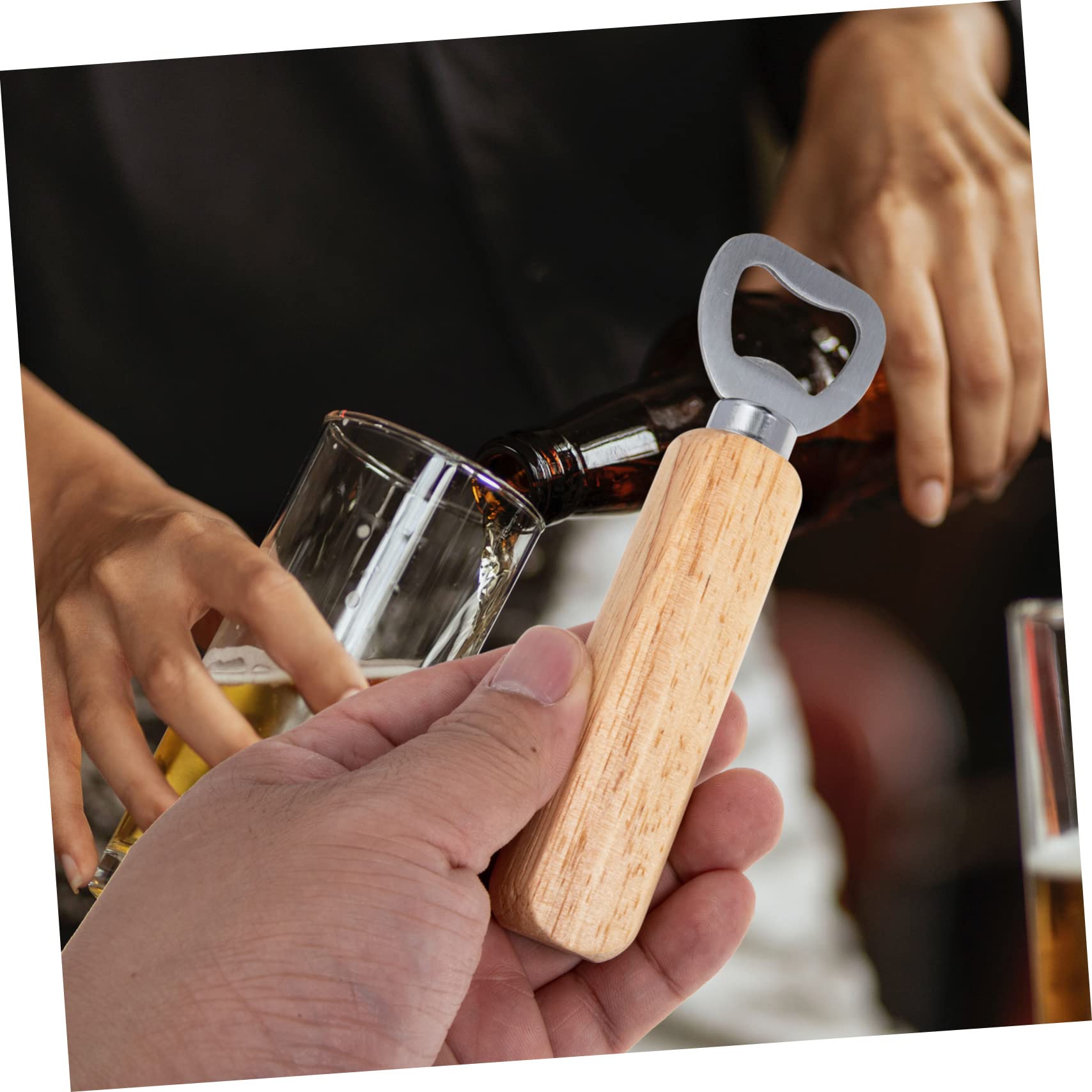 Apribottiglie A Forma Di Mortaio – Automatico A Pressione, Lancia Il Tappo, Decorativo, Regalo Divertente Per Amanti Della Birra