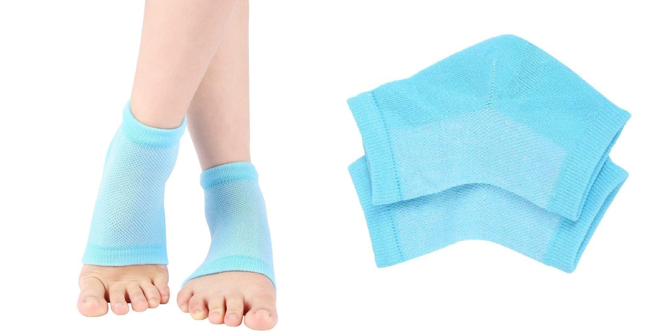 KREYA ENTERPRISEGel Silicon Pad Heel Support Sock For Men And Women Heel Support