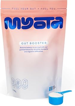 Gut Booster   Fibre Supplement   Prebiotic Soluble Powder   Low FODMAP   Vegan PHGG & Zinc   300g High Fibre Supplement for Adults   Microbiome Support & Regularity   Gentle Daily Fibre Powder