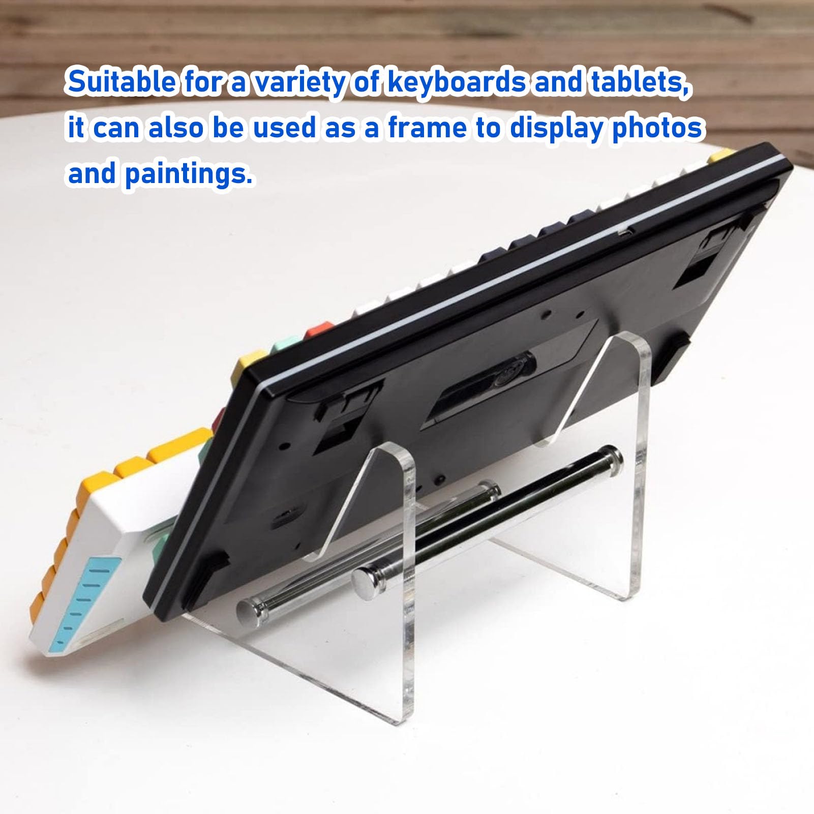 HERCHR Acrylic Keyboard Display Stand, Mechanical Keyboard Stand - View #7