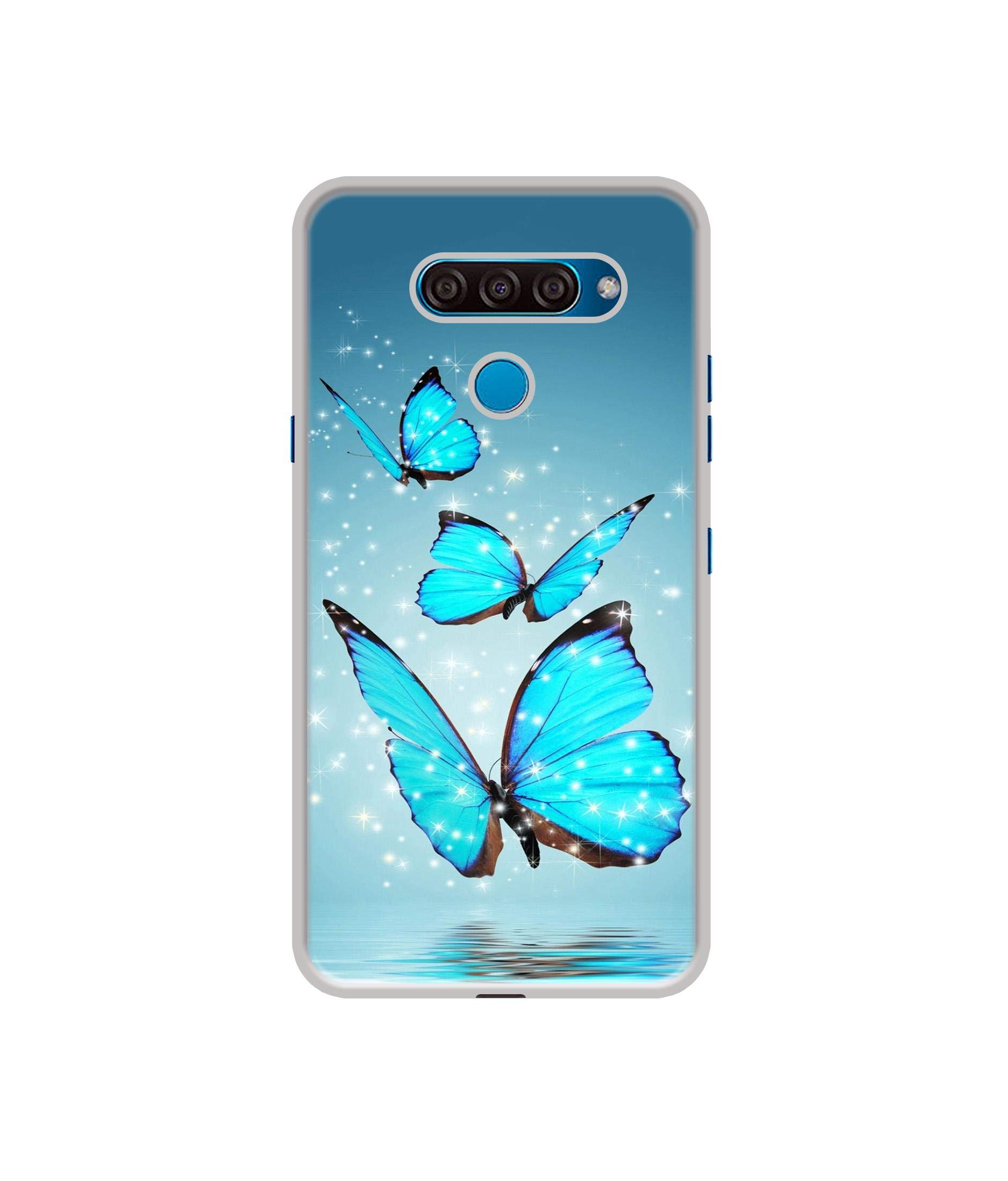 Amazon Brand - Solimo Designer Flying Butterflies UV Printed Soft Back Case Mobile Cover for LG Q60 (B0854LWVGM) Amazon Price History, Amazon Price Tracker