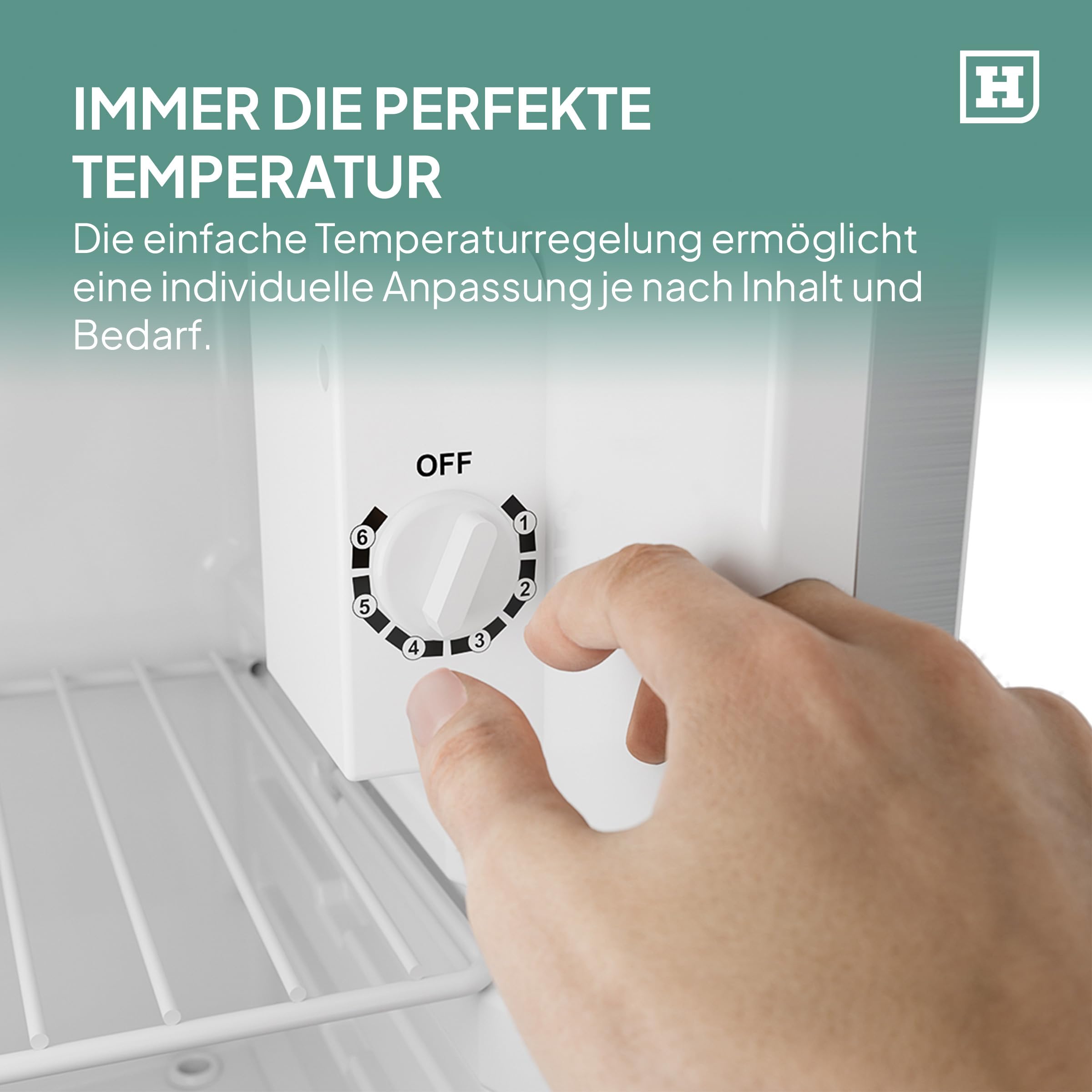 Heinrich´s Getränkekühlschrank 58L,klein, Mini-Kühlschrank für Dosen, Flaschen, Snacks, modernes Design, Tisch-Kühlschrank, leise:39dB geeignet für Büro, Camping, Garten, Outdoor, Hotels, Schlafzimmer