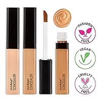 Vista 4 de Wet n Wild Corrector de enfoque fotográfico, marfil claro, debajo de los ojos, maquillaje, imperfecciones, cobertura completa, ligero (paquete de 2)