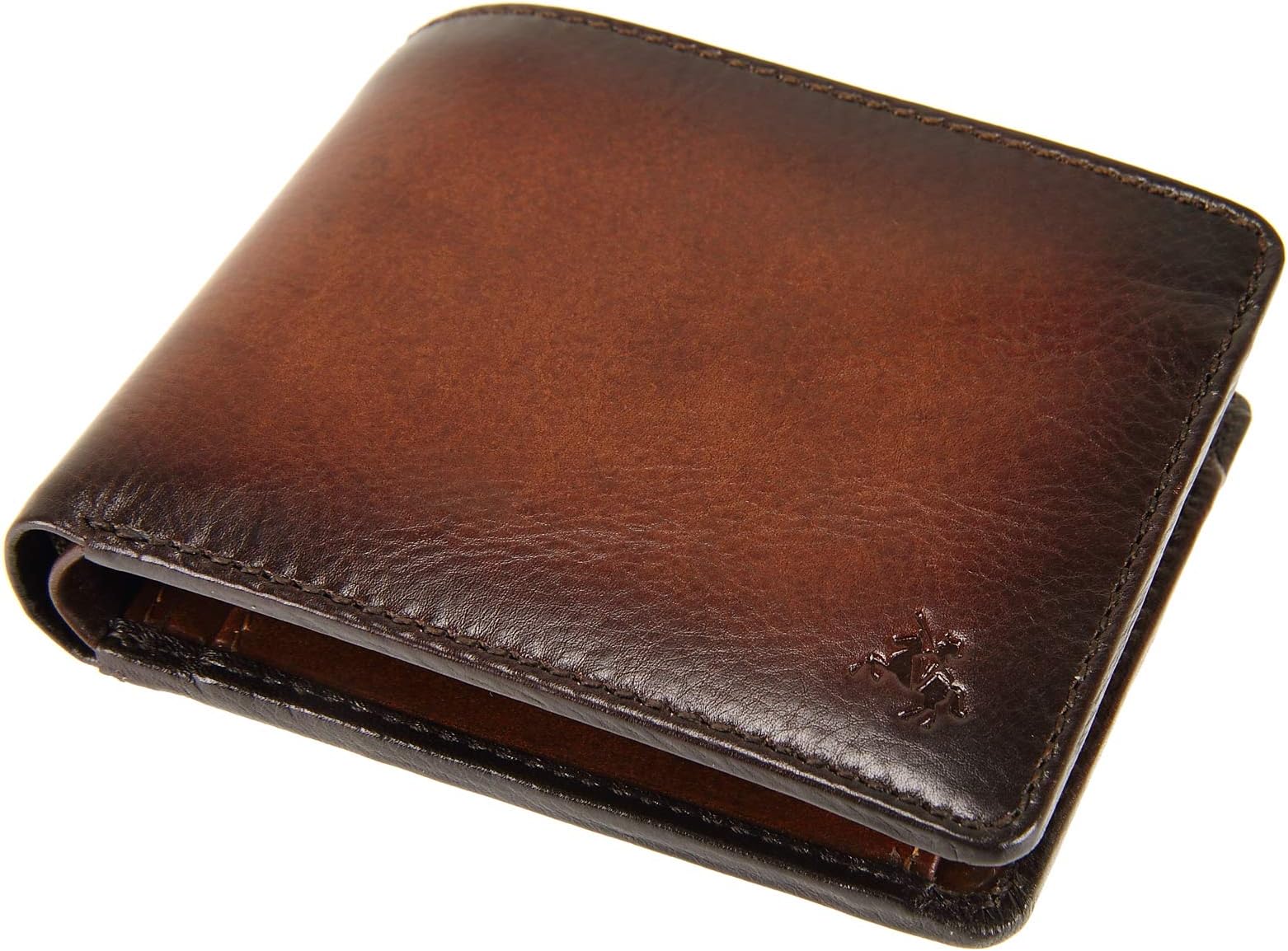 Visconti Mens Atelier Range RFID Blocking Cards, Cash & Coins Leather Wallet - AT60